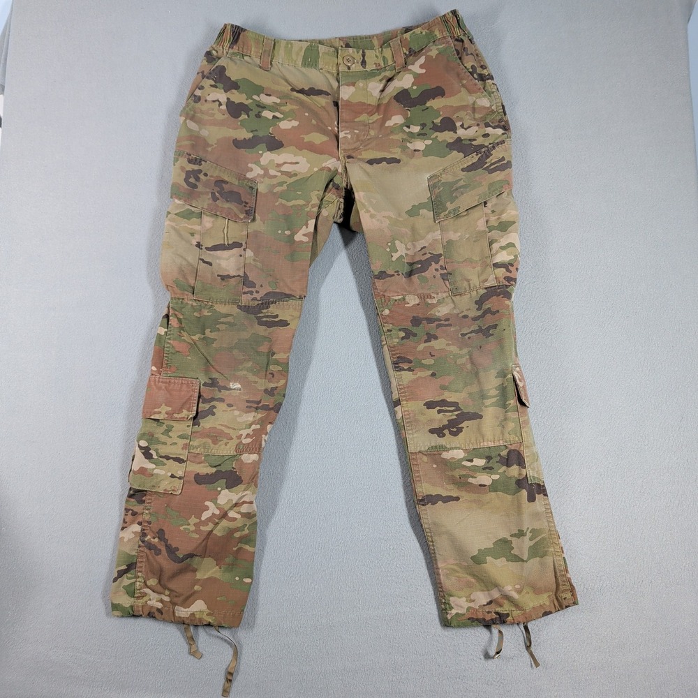 M&M Manufacturing Pants Mens 35R Camo Army‎ Combat Uniform OCP Cargo Tactical